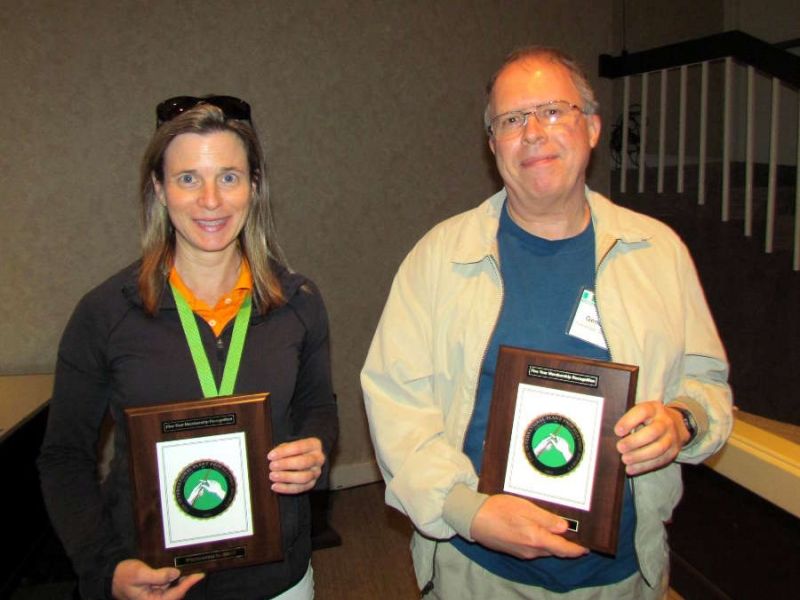 Amy Fulcher and Gene Blythe - 5 Year Plaques
